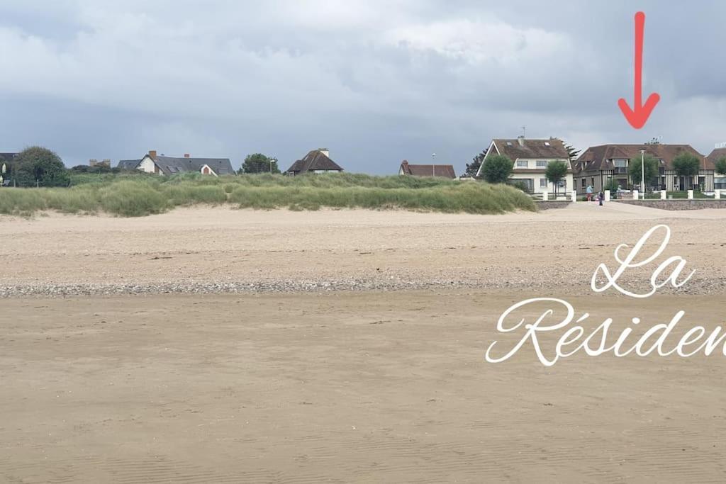 Studio Front De Mer Merville-Franceville-Plage Exterior foto