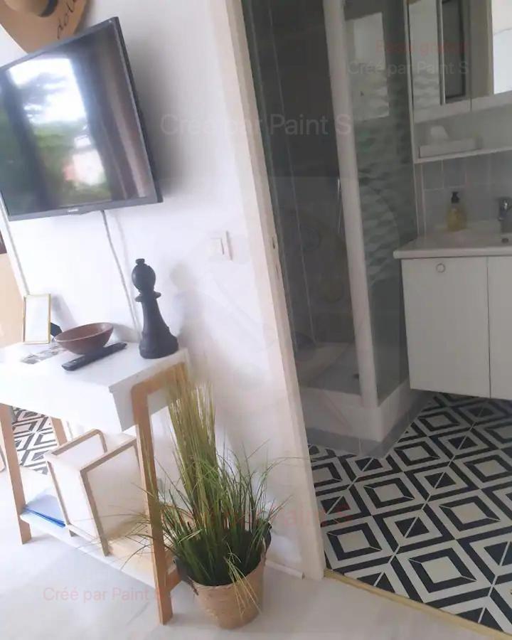 Studio Front De Mer Merville-Franceville-Plage Exterior foto